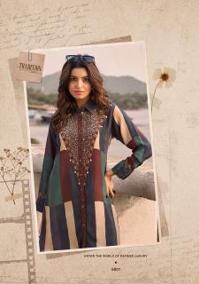 Anju fabrics fusion vol 6 coord set womens wholesale clothing suppliers